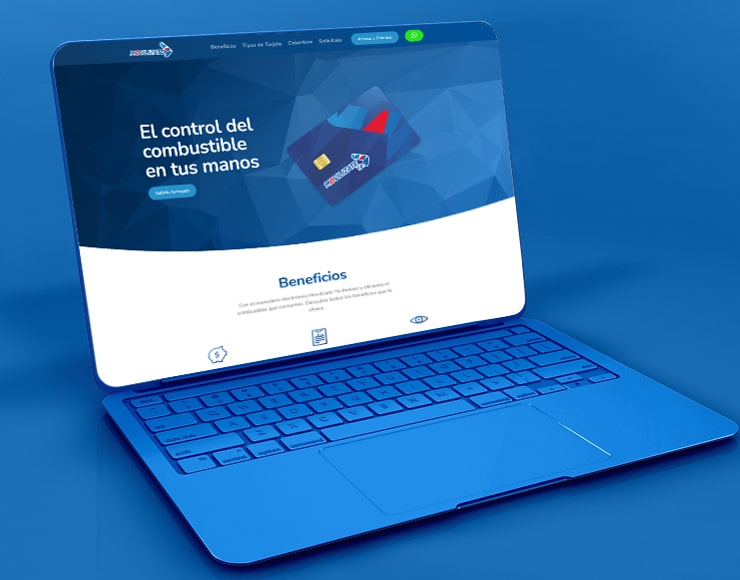 Movilizate Ya - Página web