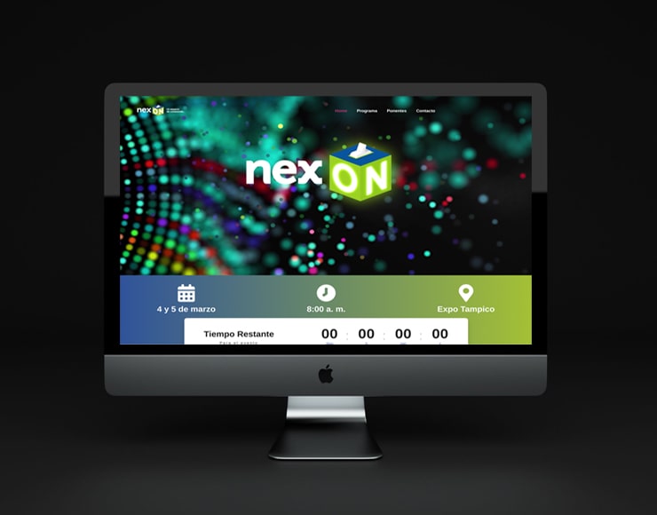 Nex ON - Página web